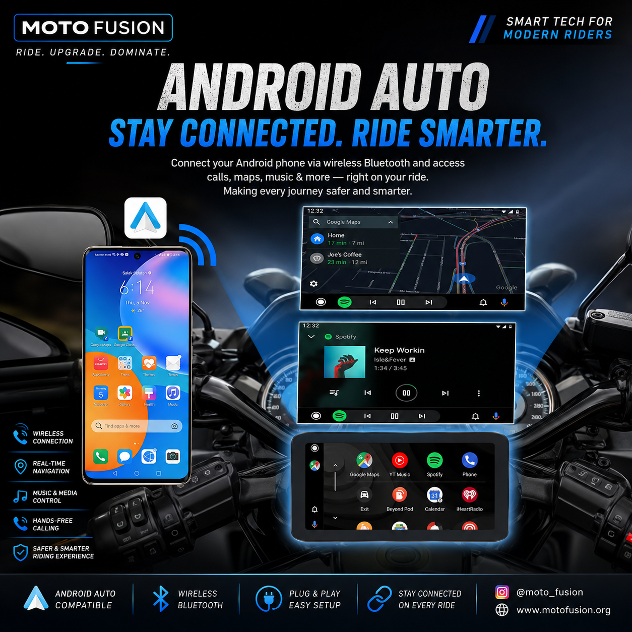 Motorcycle carplay system - Image 3