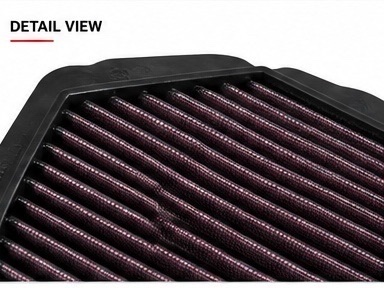 Suzuki Hayabusa Gen 2 2008 to 2020 MF performance reusable air filter - Image 7